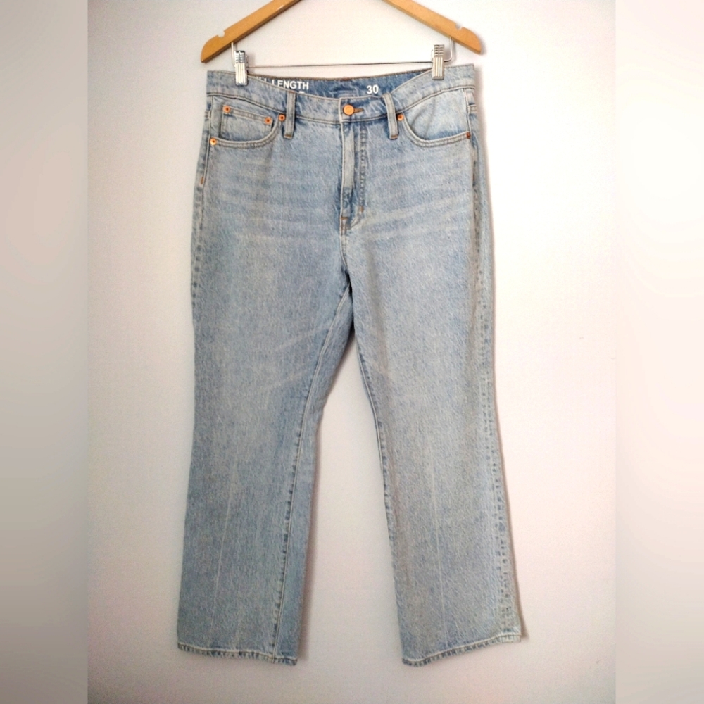 J.‎ Crew Full Length Demi Boot 100% cotton Denim Jeans